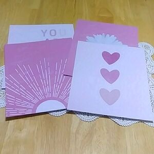 Art Prints Minimalist lovefest - Unframed Prints, hearts and flowers